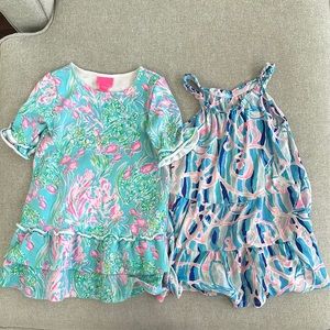 Two kids small (4-5) Lilly Pulitzer dresses